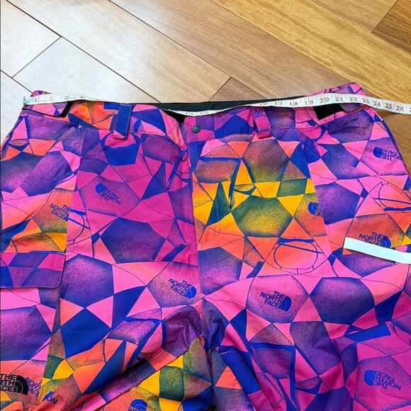 The North Face Women's Dryvent Pants Pink Magenta Insulated Freedom Ski Snow 3XL - Picture 10 of 12